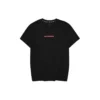 Camiseta informal con letras impresas «Negro Rojo Blanco»