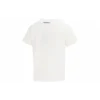 Camiseta informal de manga corta «Blanco Rojo»