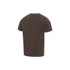 Camiseta informal de manga corta «Brown White»