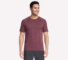 Camiseta sin costuras con costuras raglán