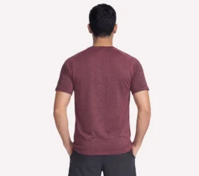 Camiseta sin costuras con costuras raglán