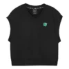 Camiseta sin mangas casual con gráfico «Negro»