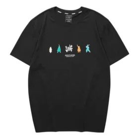 Camiseta Skechers x Kimetsu No Yaiba «Negro»