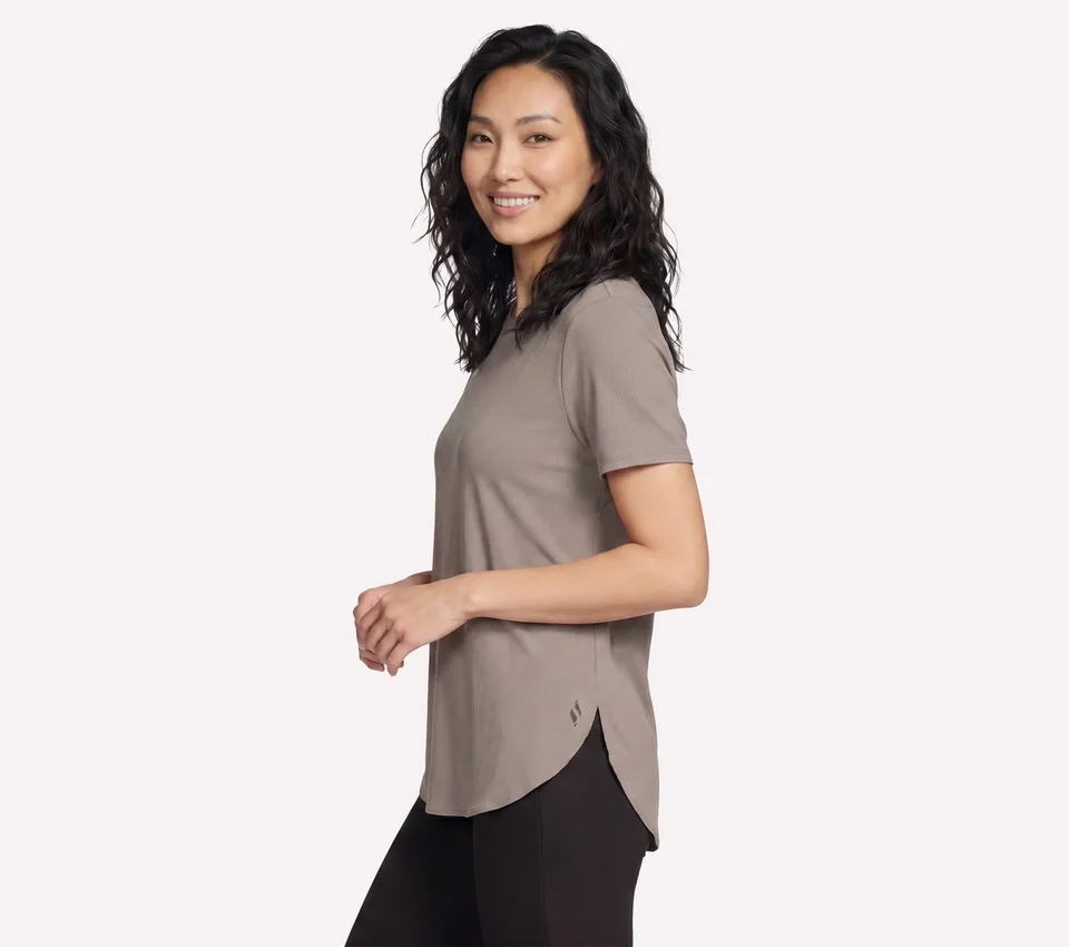 Camiseta túnica Go Walk Luxe Rib Camiseta túnica Go Walk Luxe Rib