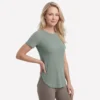 Camiseta túnica Go Walk Luxe Rib Camiseta túnica Go Walk Luxe Rib