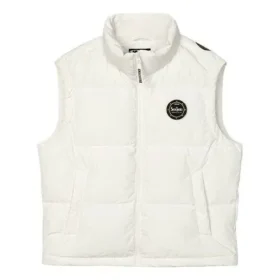 Chaleco con estampado «Blanco, negro, amarillo y azul»