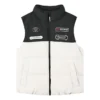 Chaleco de moda casual «Negro Blanco»