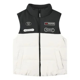 Chaleco de moda casual «Negro Blanco»