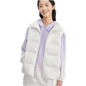 Chaleco deportivo de plumón «Blanco»