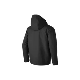 Chaqueta 3 en 1 con cremallera de color liso «Negro»