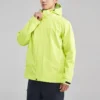 Chaqueta 3 en 1 con cremallera de color liso «Verde Gris»