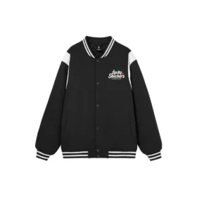 Chaqueta acolchada «Black White»
