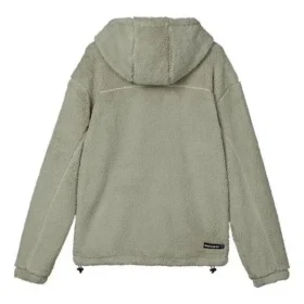Chaqueta casual cálida de imitación de lana de cordero «Verde oliva»
