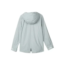 Chaqueta casual con capucha tejida y logotipo de la serie Stroll «Gris»