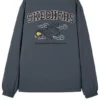 Chaqueta casual de algodón con estampado gráfico «Grey» del Año del Dragón