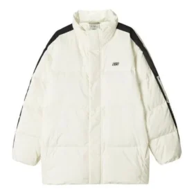 Chaqueta casual de plumón «Blanco Negro»