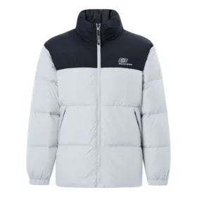 Chaqueta casual de plumón «Gris Negro»