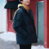 Chaqueta casual de plumón «Negro»