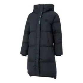 Chaqueta casual larga de plumón «Black»
