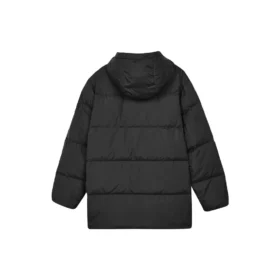Chaqueta casual larga de plumón «Black»