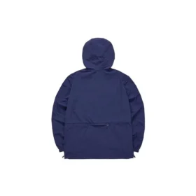 Chaqueta casual ligera con capucha «Azul y blanco»