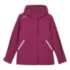 Chaqueta casual tejida con capucha y logotipo de la serie Stroll «Burgundy»