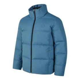 Chaqueta cálida de plumón de tejido medio «Teal»