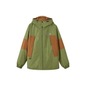 Chaqueta con capucha resistente al viento para exteriores «Multi-Color»