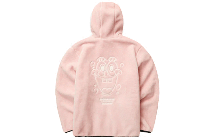 Chaqueta con capucha Skechers x Bob Esponja «Blanco Rosa Negro»