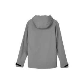 Chaqueta con capucha tejida de moda «Gris»