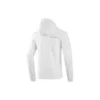 Chaqueta con capucha y cremallera completa «Blanco Negro»