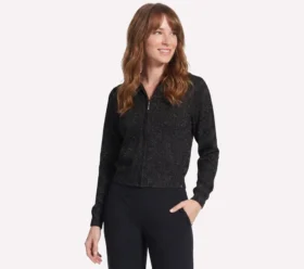 Chaqueta con capucha y cremallera completa Shine