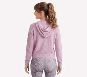 Chaqueta con capucha y cremallera completa Shine