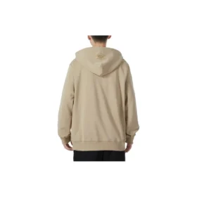 Chaqueta con capucha y cremallera completa «Tan»