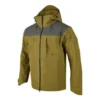 Chaqueta con capucha y cremallera de la serie Nightingale «Verde oliva gris»