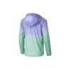Chaqueta con cremallera completa «Verde púrpura»