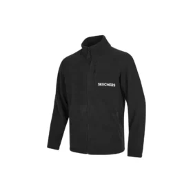 Chaqueta con cremallera y estampado del logotipo de la marca «Verde oliva, negro y azul»