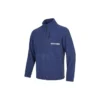 Chaqueta con cremallera y estampado del logotipo de la marca «Verde oliva, negro y azul»