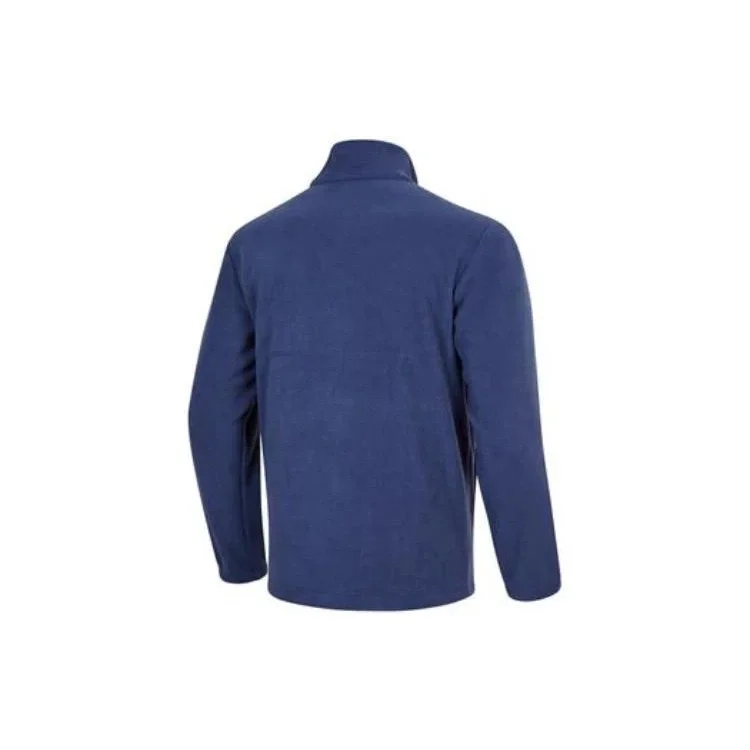 Chaqueta con cremallera y estampado del logotipo de la marca «Verde oliva, negro y azul»