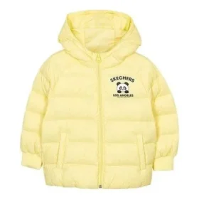 Chaqueta con estampado gráfico del logotipo «Amarillo Negro Blanco»