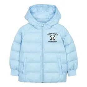 Chaqueta con estampado gráfico del logotipo «Azul, negro y blanco»