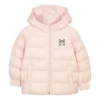 Chaqueta con estampado gráfico del logotipo «Rosa, negro y blanco»