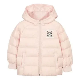 Chaqueta con estampado gráfico del logotipo «Rosa, negro y blanco»