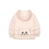 Chaqueta con estampado gráfico del logotipo «Rosa, negro y blanco»