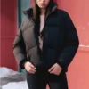Chaqueta corta de plumón de la serie Lifestyle «Negro»