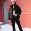 Chaqueta corta de plumón de la serie Lifestyle «Negro»