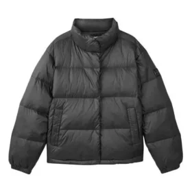 Chaqueta corta de plumón «Negro Azul Blanco»