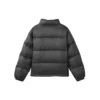 Chaqueta corta de plumón «Negro Azul Blanco»