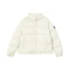 Chaqueta corta de plumón «Negro Azul Blanco»