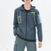 Chaqueta cortavientos informal «Teal»